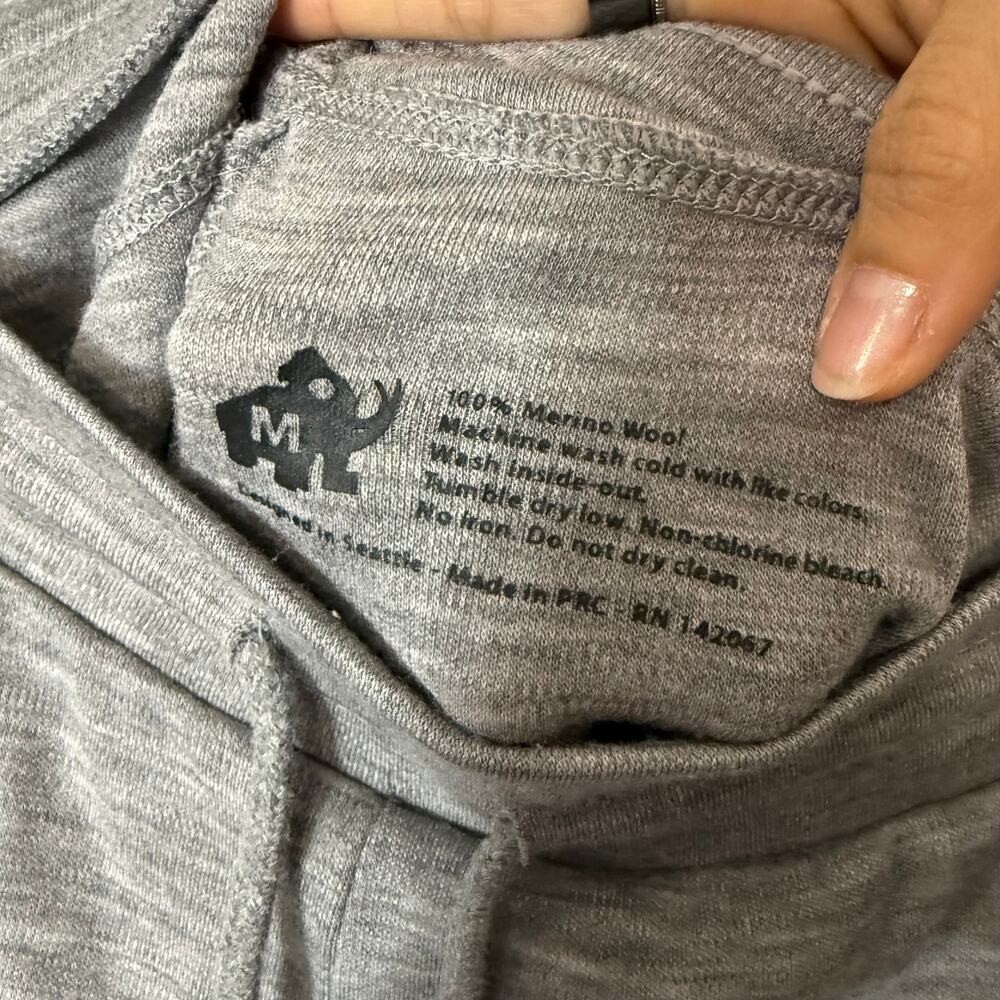 Woolly Marino wool wide leg sweatpants size medium - Picture 5 of 8